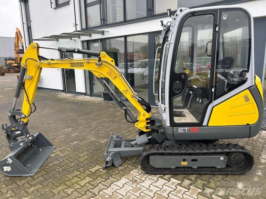 Wacker Neuson ET18 Pásová rýpadla