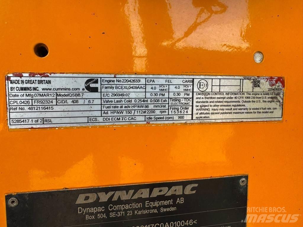 Dynapac CA362PD Tahačové válce