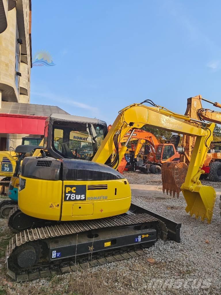 Komatsu PC 78 MR Midi rýpadla 7t - 12t