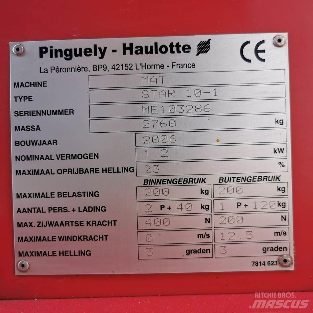 Haulotte Star 10 Teleskopické plošiny