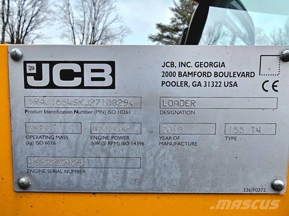 JCB 155 Smykem řízené nakladače
