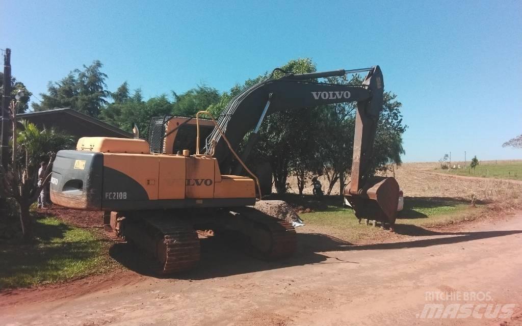 Volvo EC 210 B Pásová rýpadla