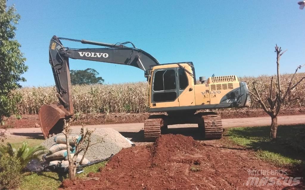Volvo EC 210 B Pásová rýpadla
