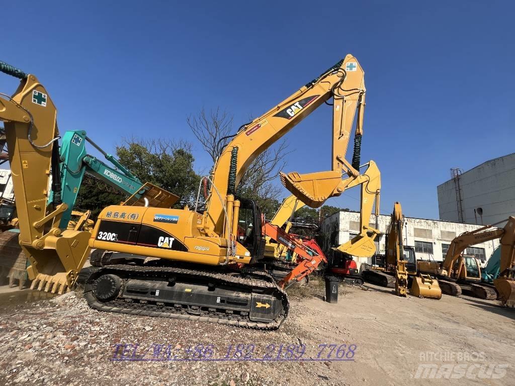 CAT 320C Pásová rýpadla
