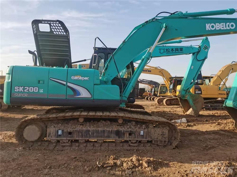 Kobelco SK200 Pásová rýpadla