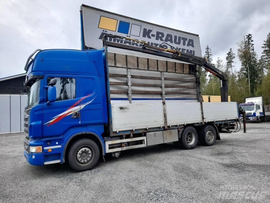 Scania R 560 Autojeřáby, hydraulické ruky