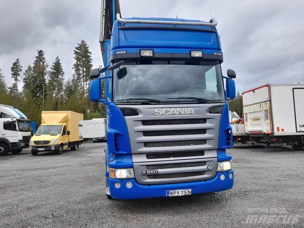 Scania R 560 Autojeřáby, hydraulické ruky
