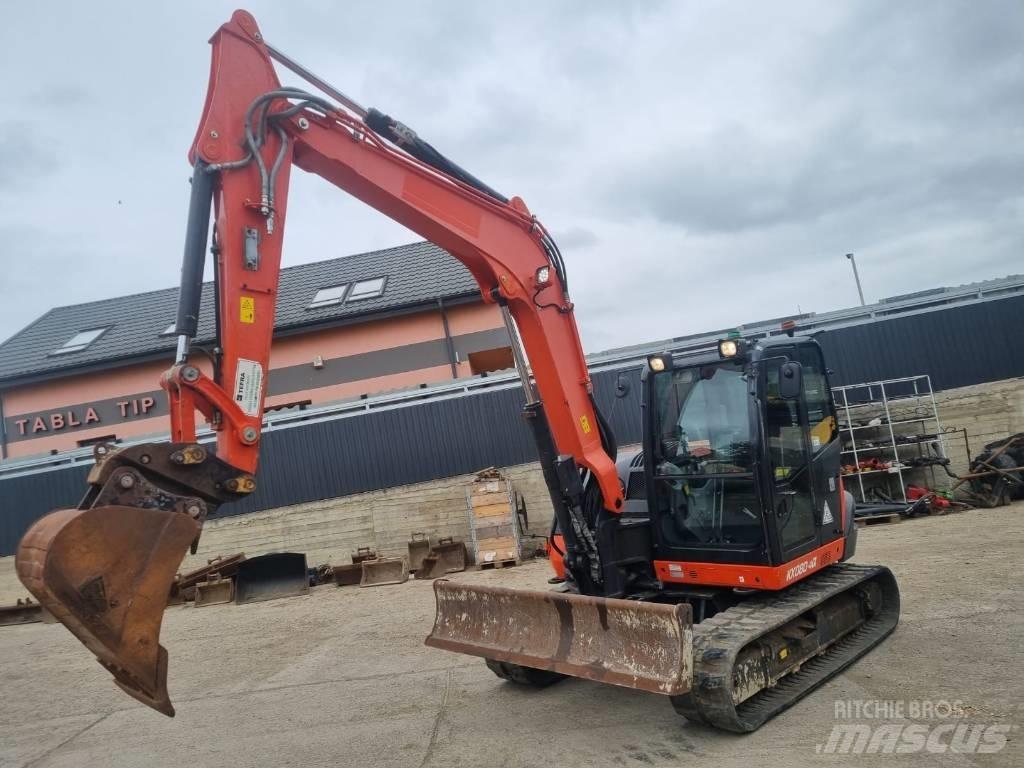 Kubota Kx 080-4 Midi rýpadla 7t - 12t