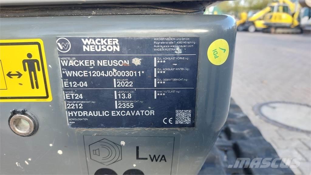 Wacker Neuson ET24 Pásová rýpadla
