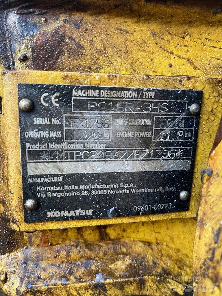 Komatsu PC 16 R-3HS Mini rýpadla < 7t