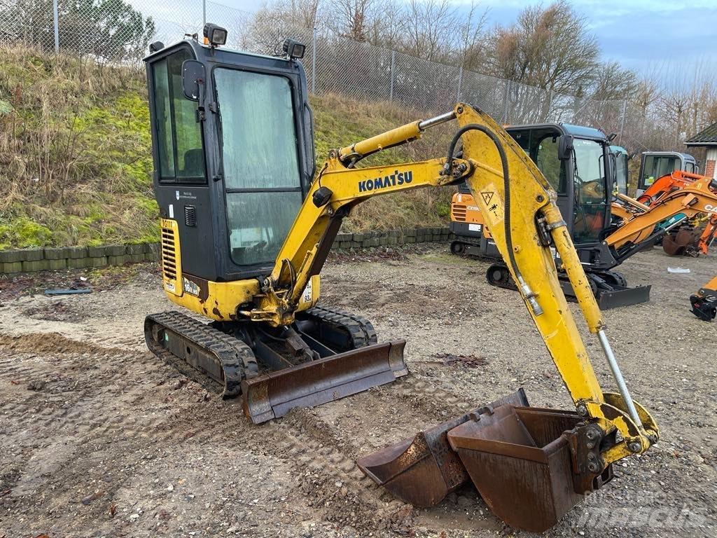 Komatsu PC 16 R-3HS Mini rýpadla < 7t