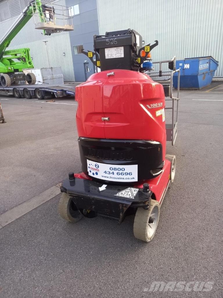 Manitou 100 VJR Vertikální sloupové výtahy