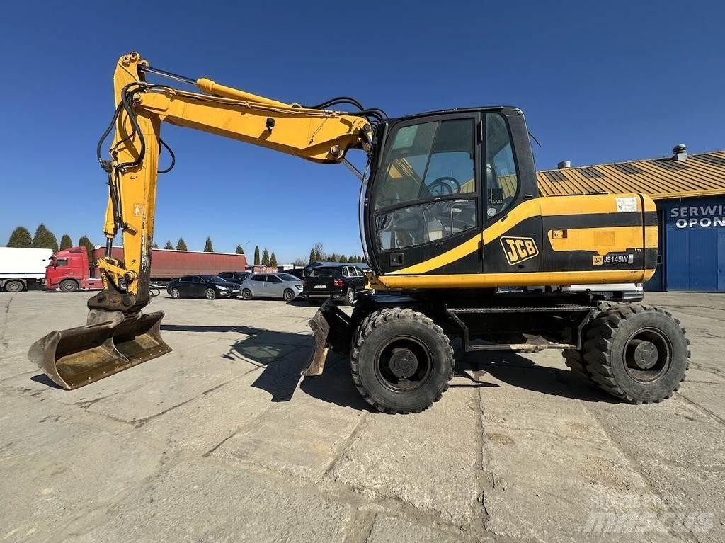 JCB JS145W Kolová rýpadla