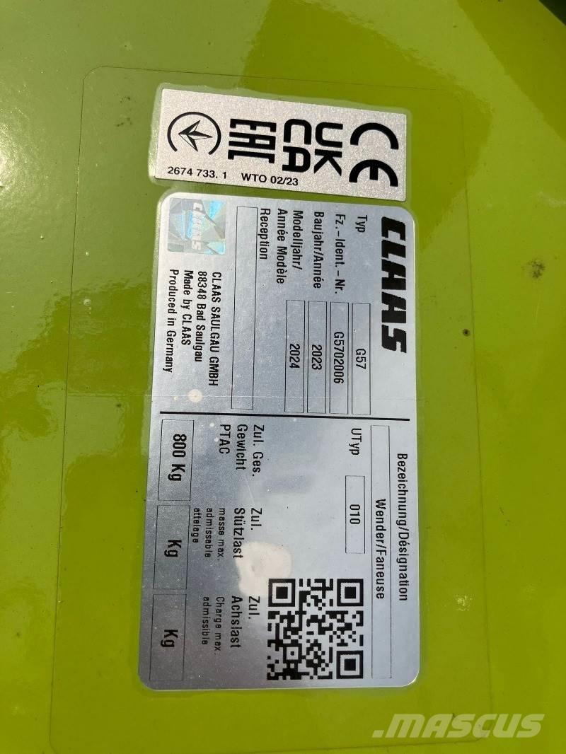 CLAAS Volto 65 Obraceče a shrabovače sena