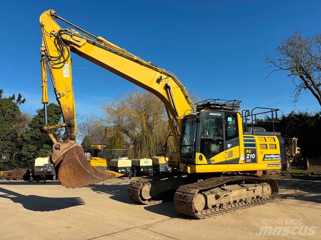 Komatsu PC 210 LC-10 Pásová rýpadla