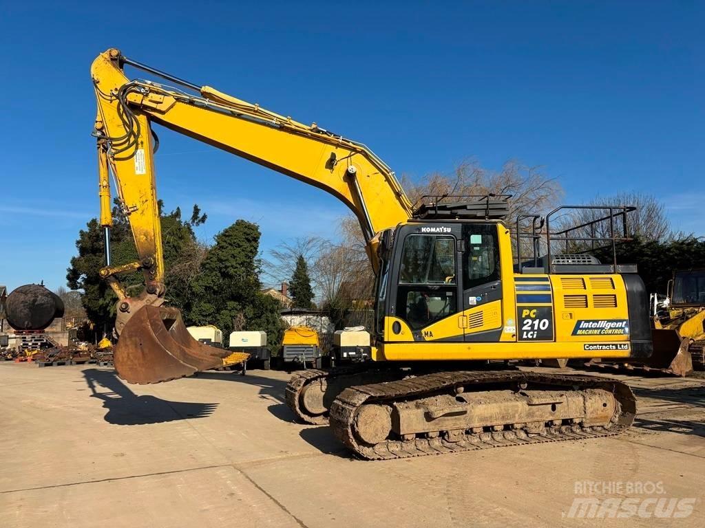 Komatsu PC 210 LC-10 Pásová rýpadla