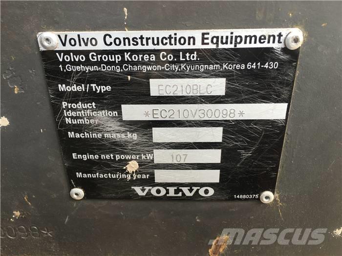 Volvo EC 210 B LC Pásová rýpadla