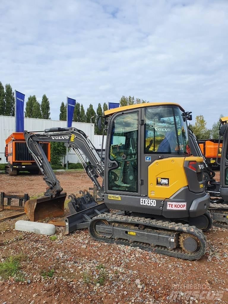 Volvo ECR 35 D Mini rýpadla < 7t