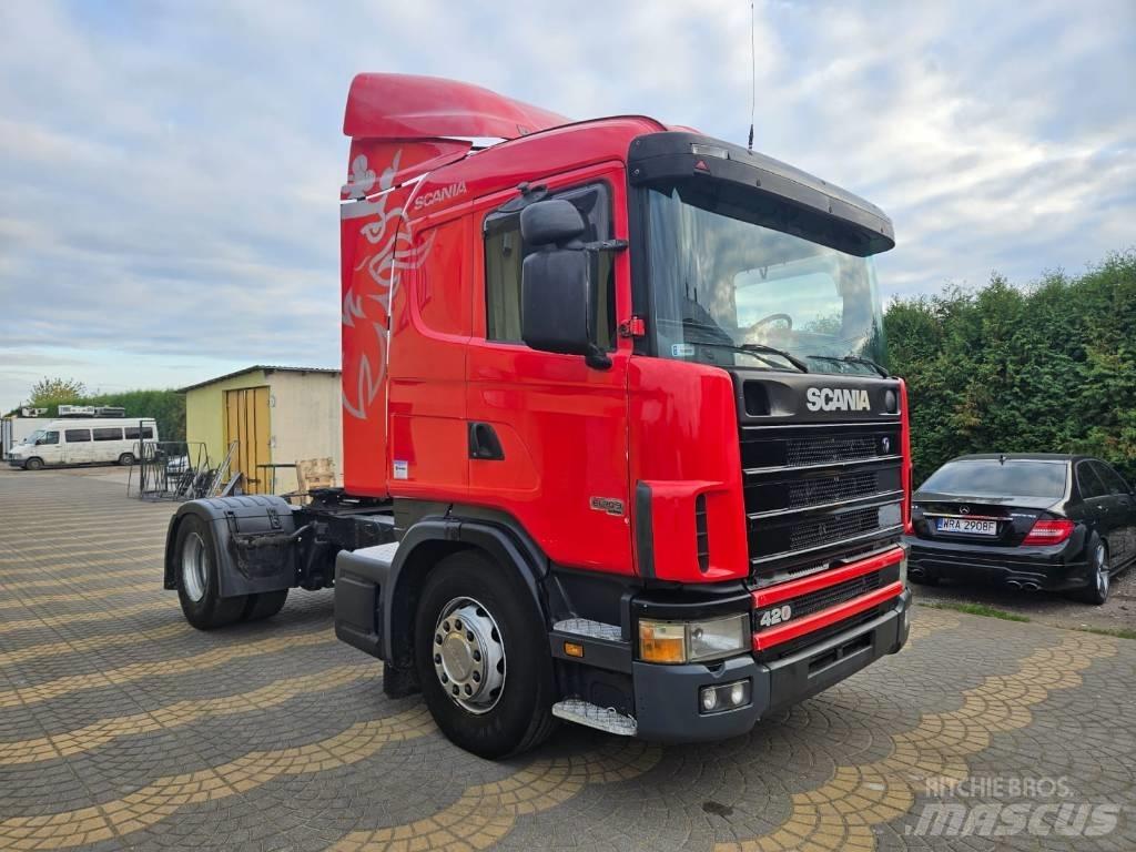 Scania 124 L 420 Tahače