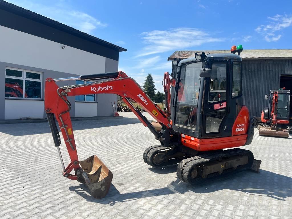 Kubota KX 61-3 Mini rýpadla < 7t