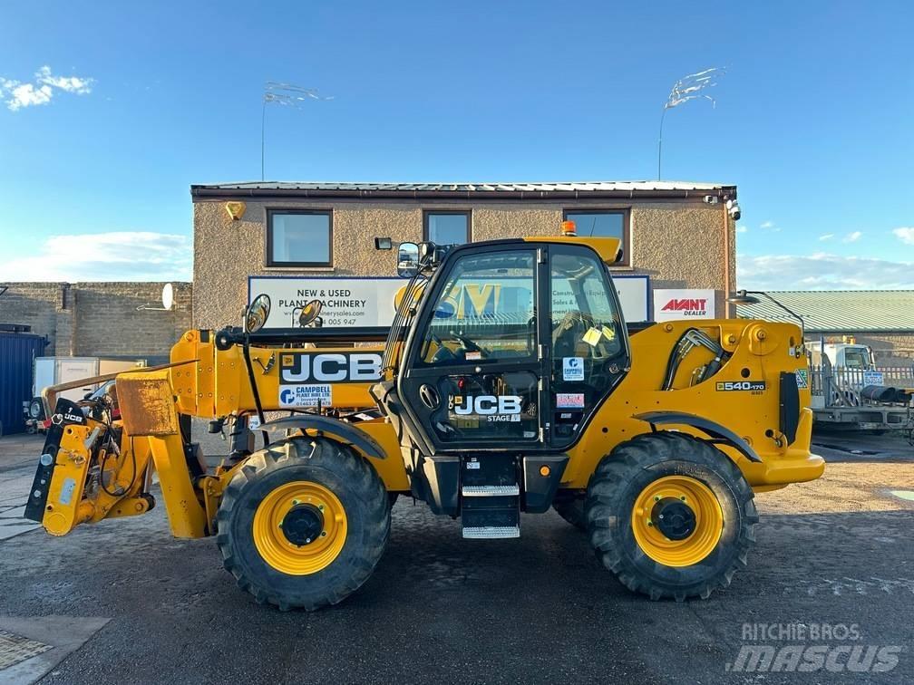 JCB 540-170 Teleskopické manipulátory
