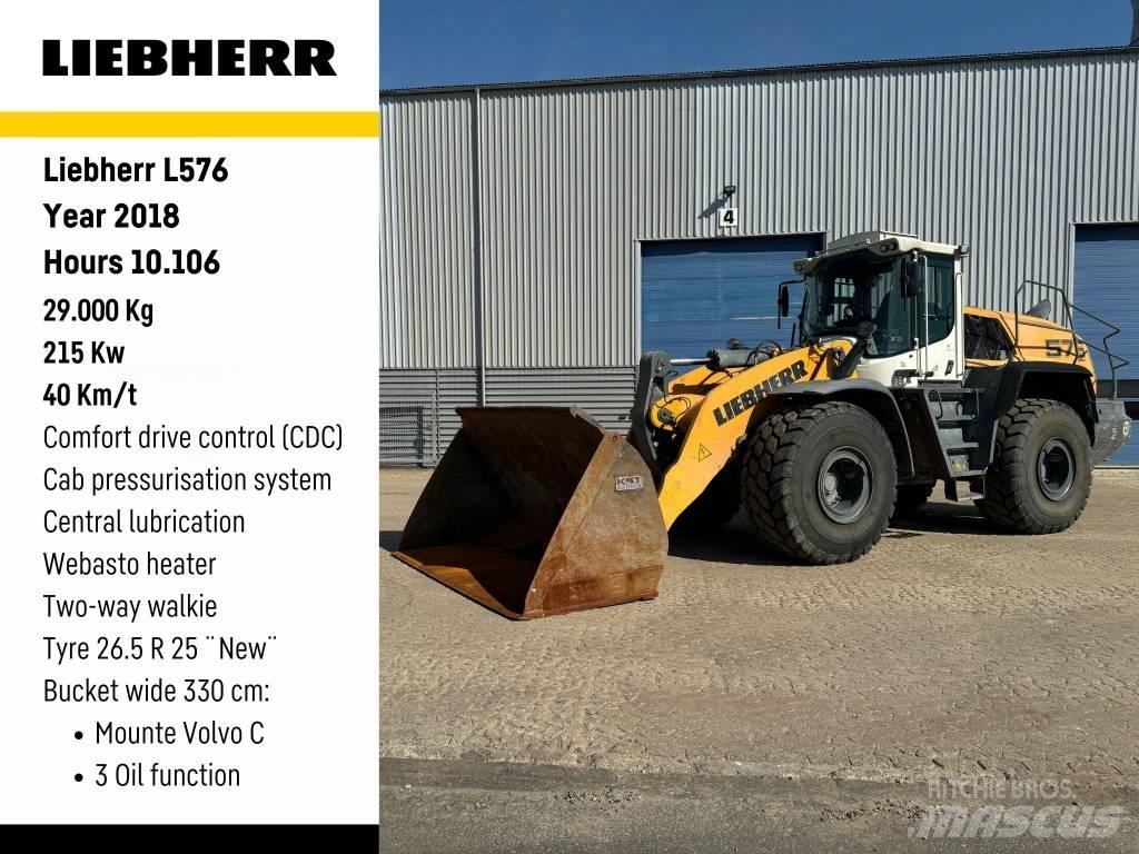 Liebherr L 576 Kolové nakladače