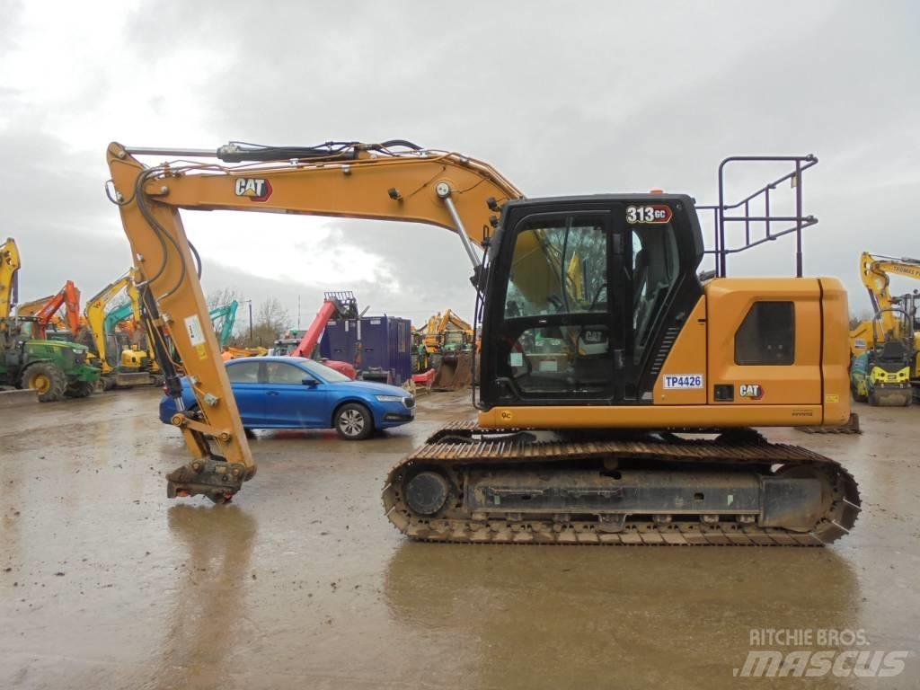 CAT 313 GC Pásová rýpadla