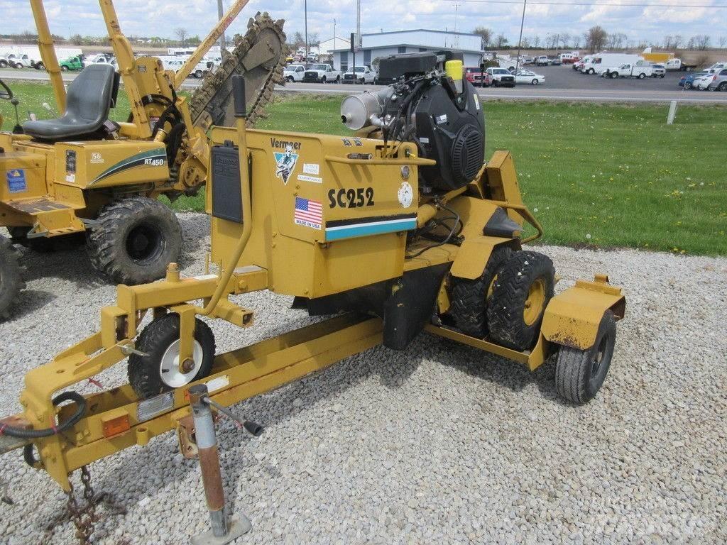 Vermeer SC252 Pařezové frézy