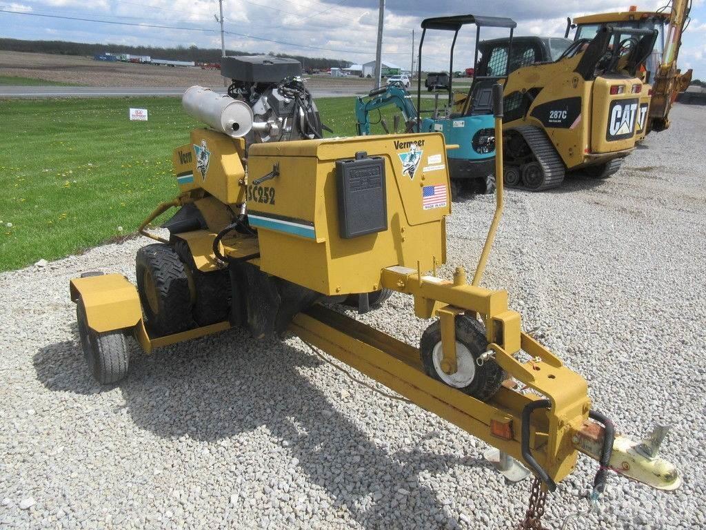 Vermeer SC252 Pařezové frézy