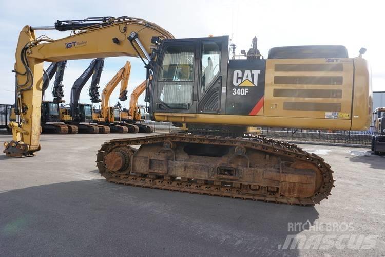 CAT 340F Pásová rýpadla