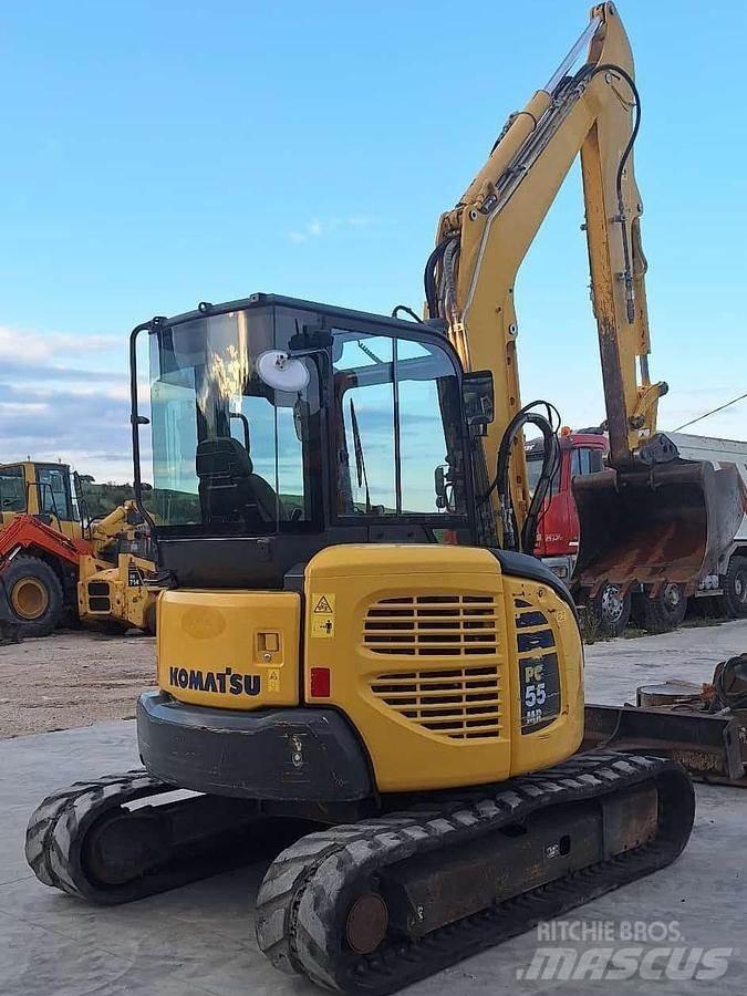 Komatsu PC55 Mini rýpadla < 7t