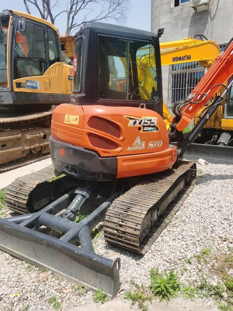 Kubota KX 155 Pásová rýpadla