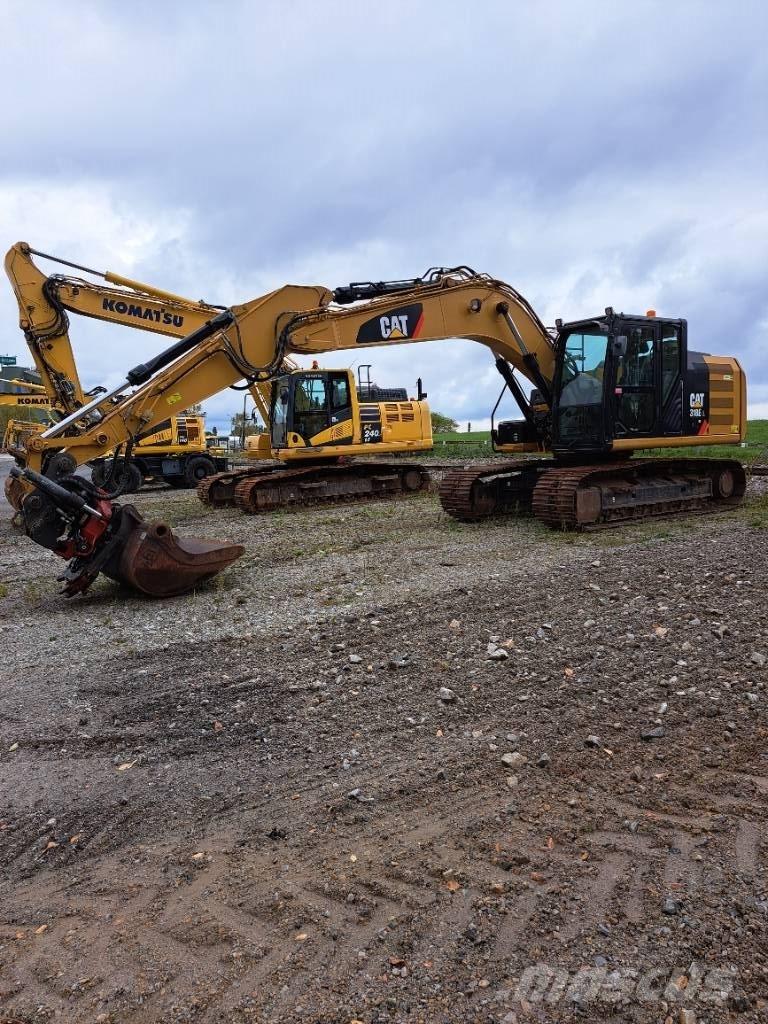 CAT 318 E L Pásová rýpadla