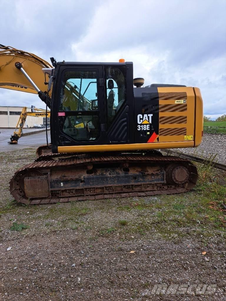 CAT 318 E L Pásová rýpadla