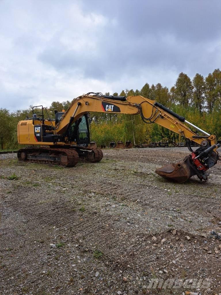 CAT 318 E L Pásová rýpadla