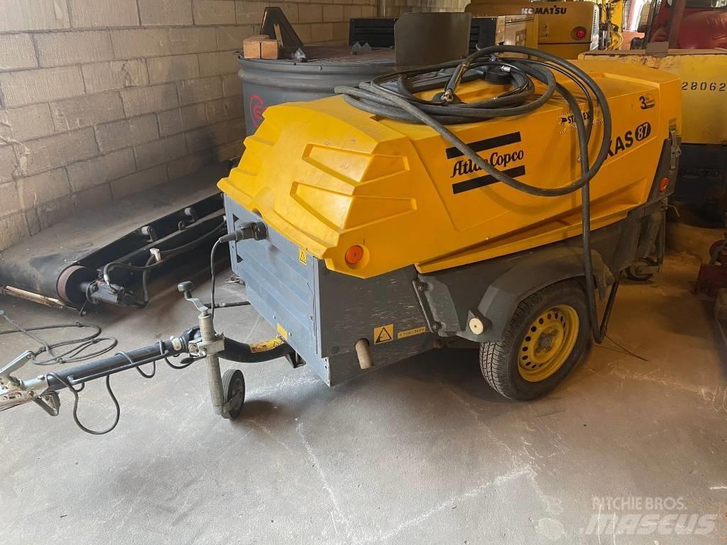 Atlas Copco XAS87 Kompresory