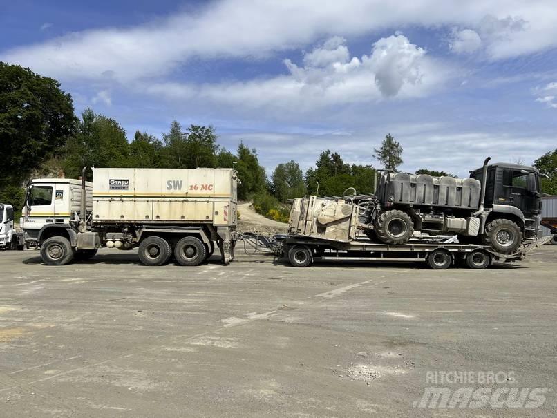 Streumaster SW16MC Recyklátory asfaltu