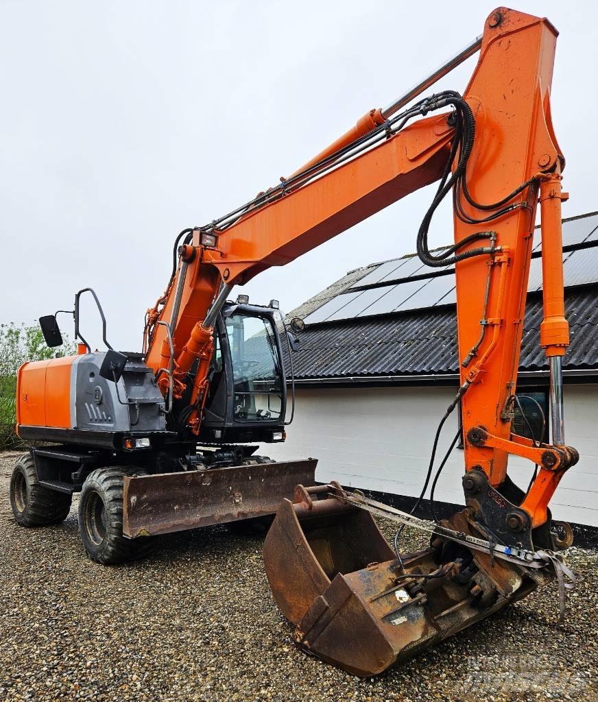 Hitachi ZX 140 W-3 Kolová rýpadla