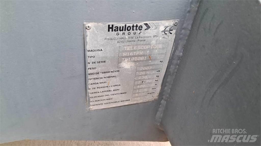 Haulotte H16TPX Teleskopické plošiny