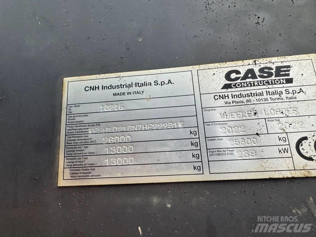 CASE 1121 G Kolové nakladače