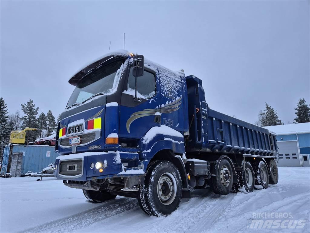 Sisu E12M 480 10X4 Nákladní vozy na přepravu automobilů