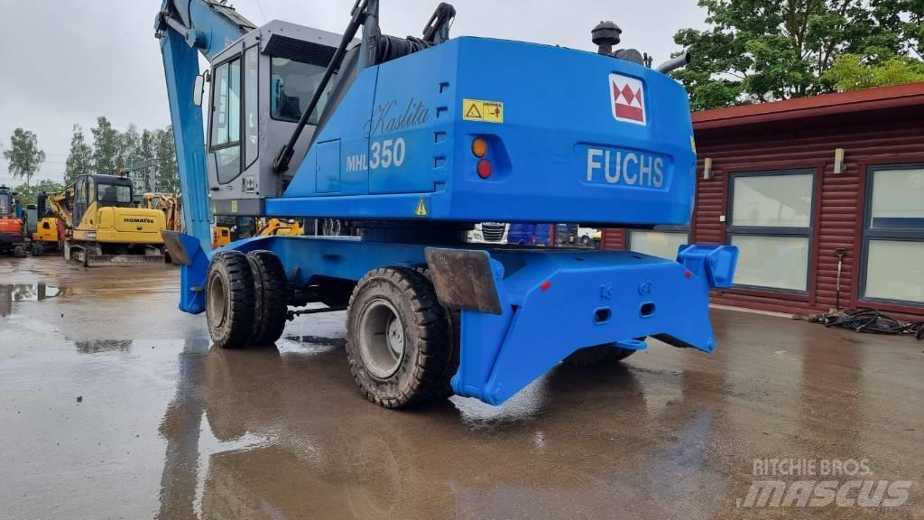 Terex Fuchs MHL 350 Stroje pro manipulaci s odpadem