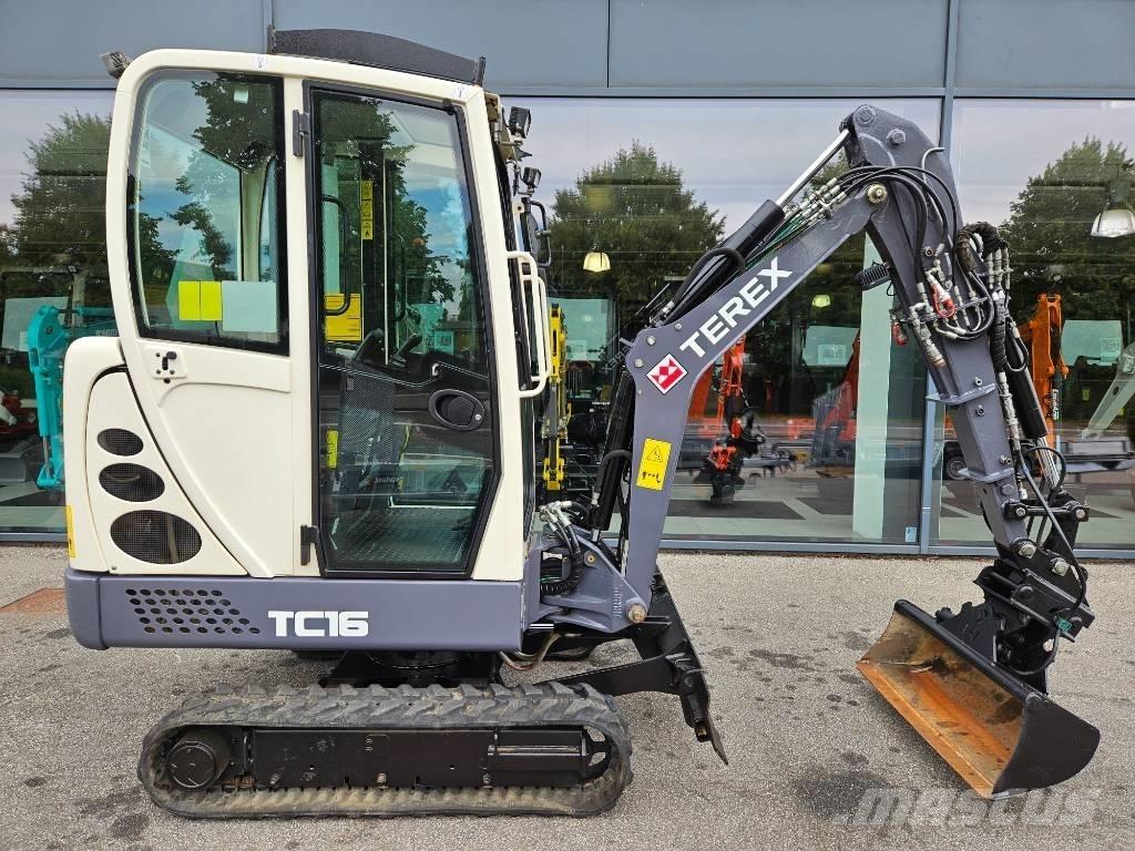 Terex TC 16 Mini rýpadla < 7t