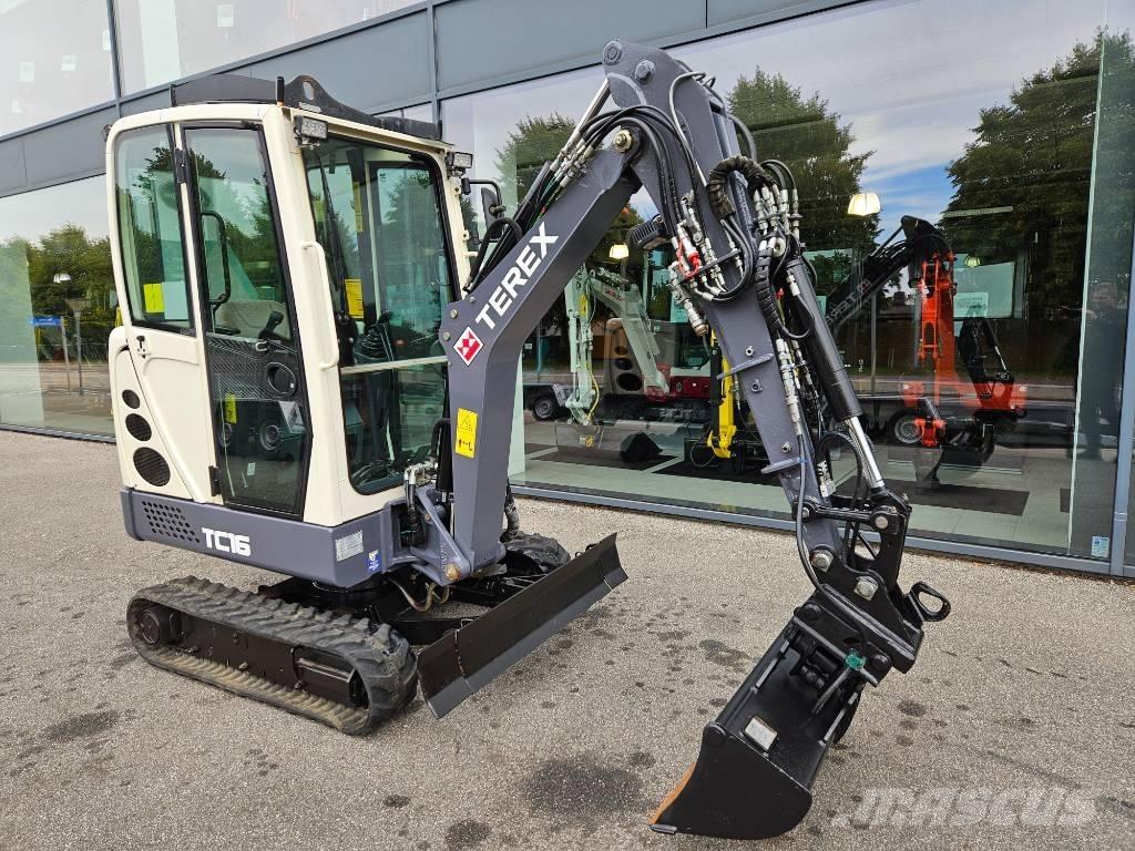Terex TC 16 Mini rýpadla < 7t