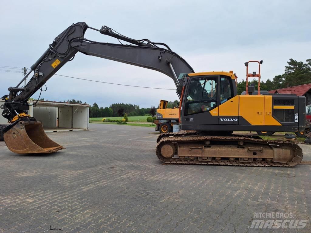 Volvo EC 220 EL Pásová rýpadla