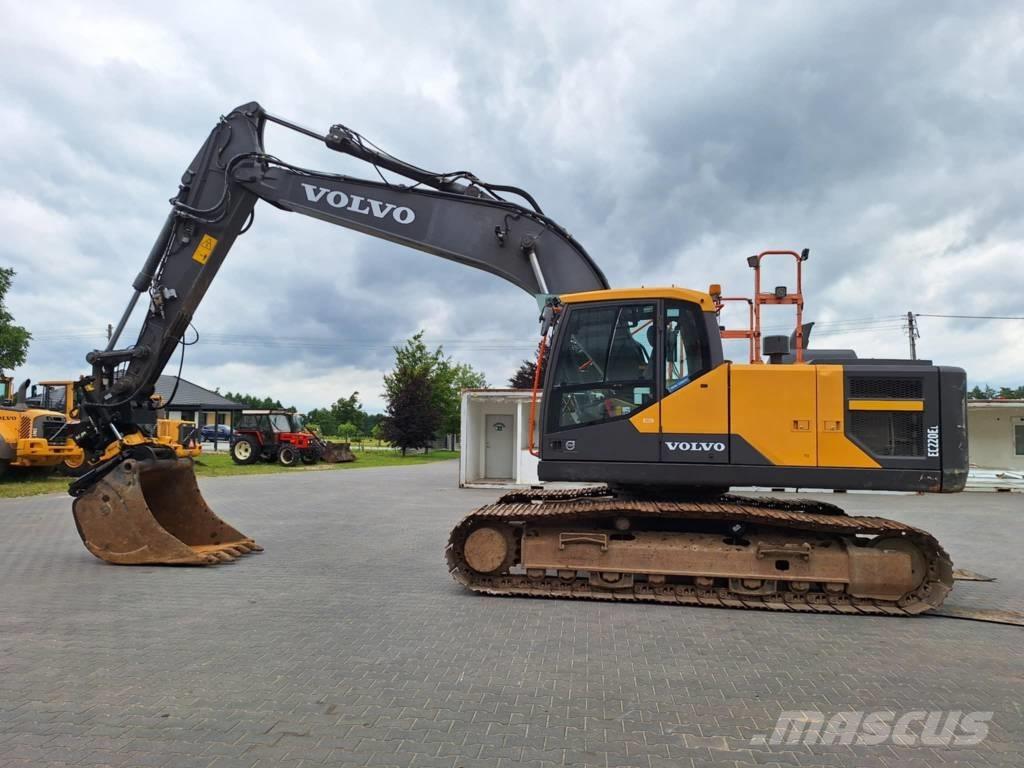 Volvo EC 220 EL Pásová rýpadla