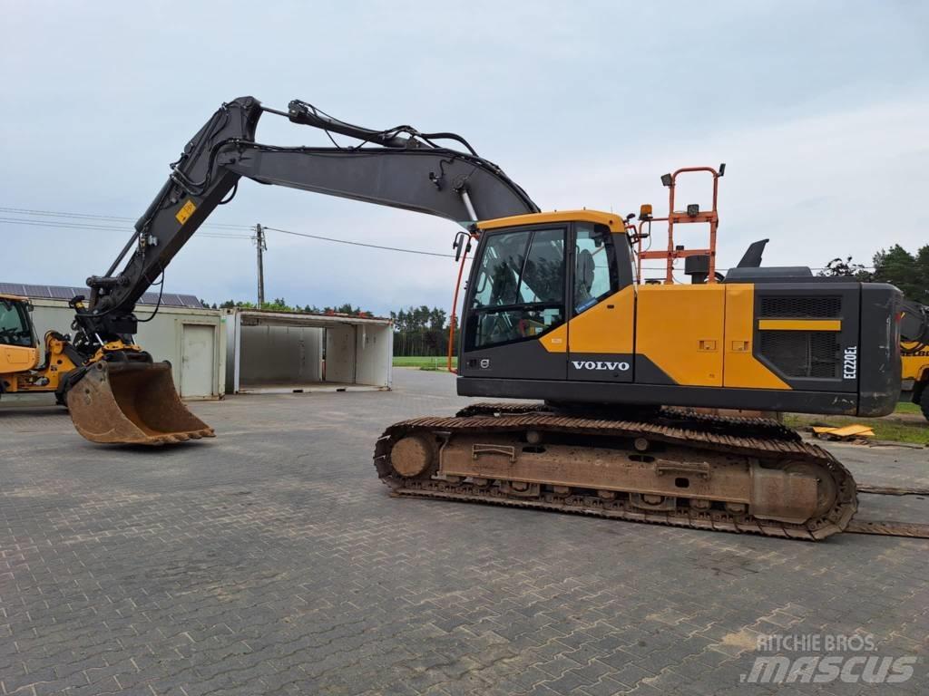 Volvo EC 220 EL Pásová rýpadla