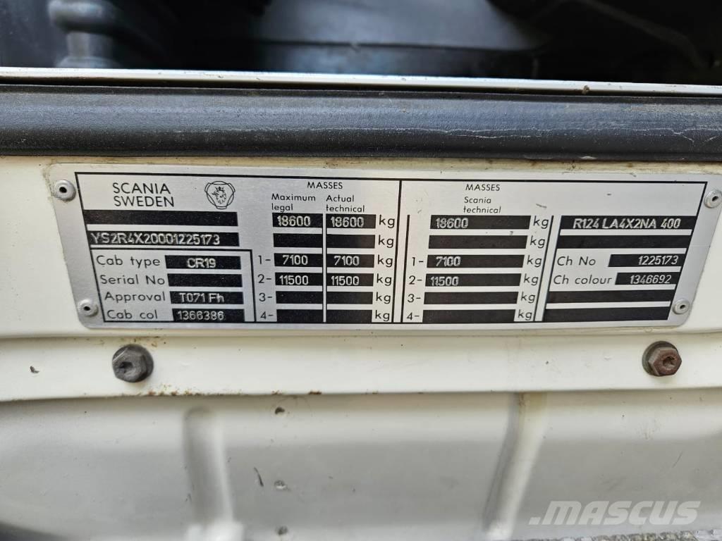 Scania 124 L 400 Tahače