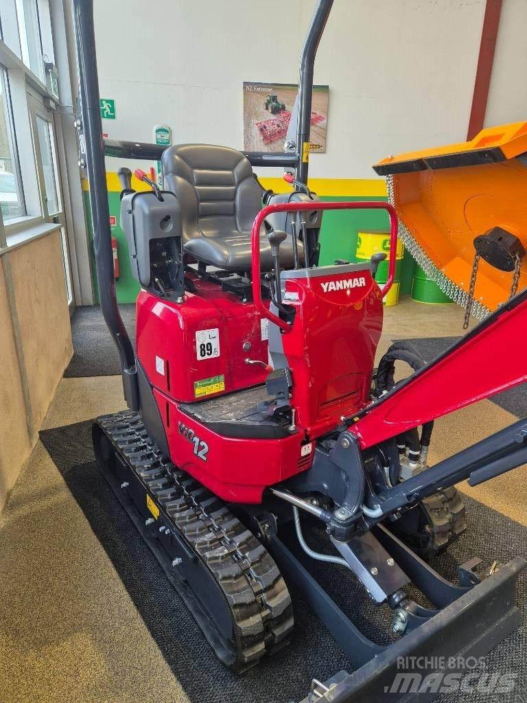 Yanmar VIO12 GRÄVARE Mini rýpadla < 7t