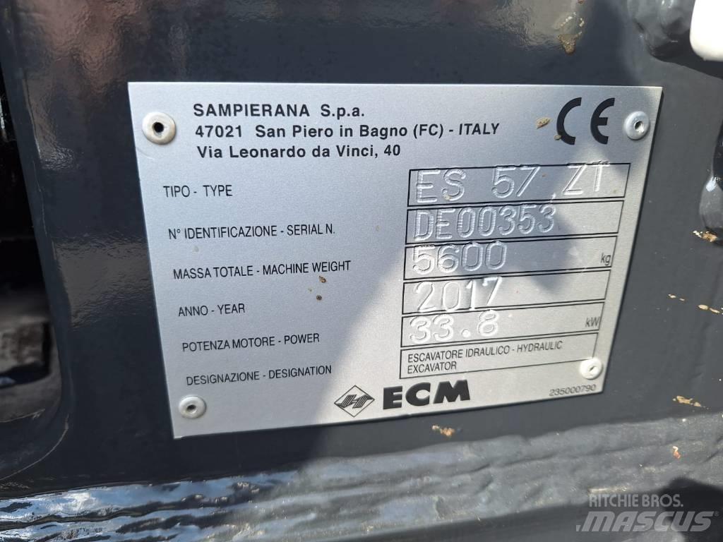 ECM ES 57 ZT Mini rýpadla < 7t